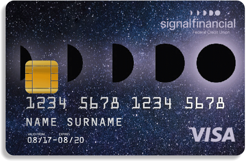 Signal Financial Signature VISA credit card