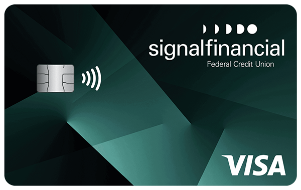 Signal Financial Federal Credit Union Direct Visa Credit Card